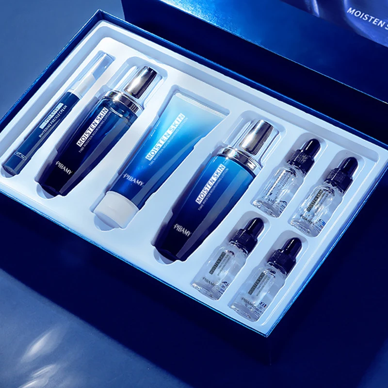 

PIBAMY Pearl White Light Acid Facial Serum Anti-Aging Shrink Pore Liquid Brightening Essence Face Cream Skin Care TSLM2