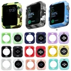 Чехол для часов из мягкого ТПУ, защитный силиконовый чехол для Apple Watch Series 1, 2, 3, 42, 38 мм