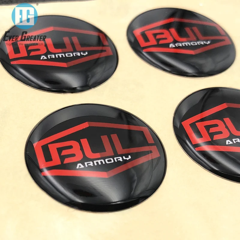 

Customized Car Stickers Adhesive Epoxy Resin 3D Dome Sticker