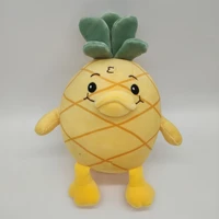 27cm kawaii georgie plush toy pineapple duck soft stuffed animal plush pillow doll childrens birthday gift toy wholesale