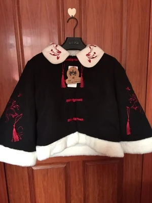 Grandmaster of Demonic Culture Lan wangji Wei wuxian пальто юбки с вышивкой бархатная куртка Осень Зима