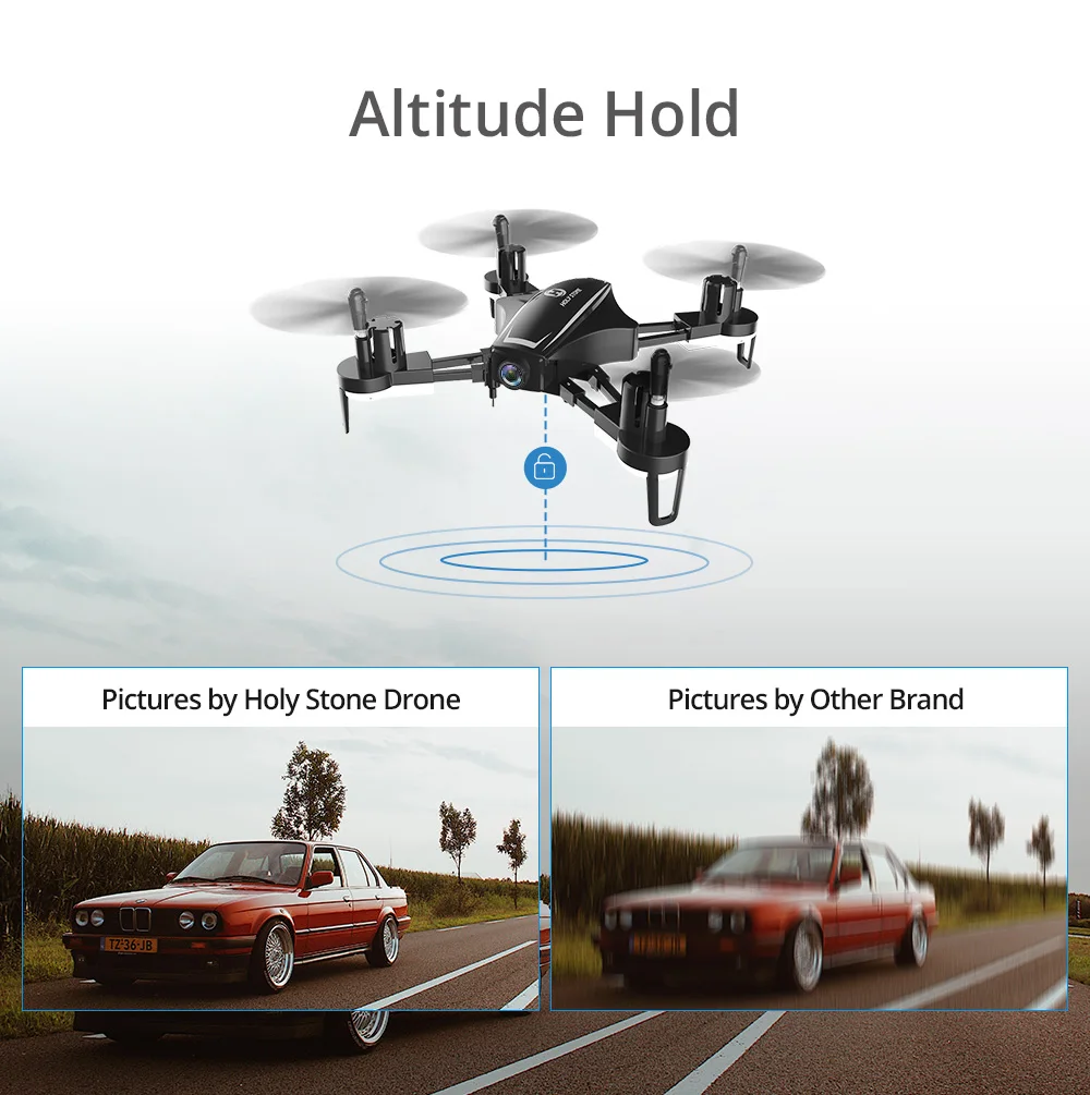 Holy Stone HS230 RC дроны гоночные FPV 5,8G Wifi Дрон с 2MP 720P HD 120 широкоугольная камера с ЖК-экраном 40 км/ч скоростной Квадрокоптер