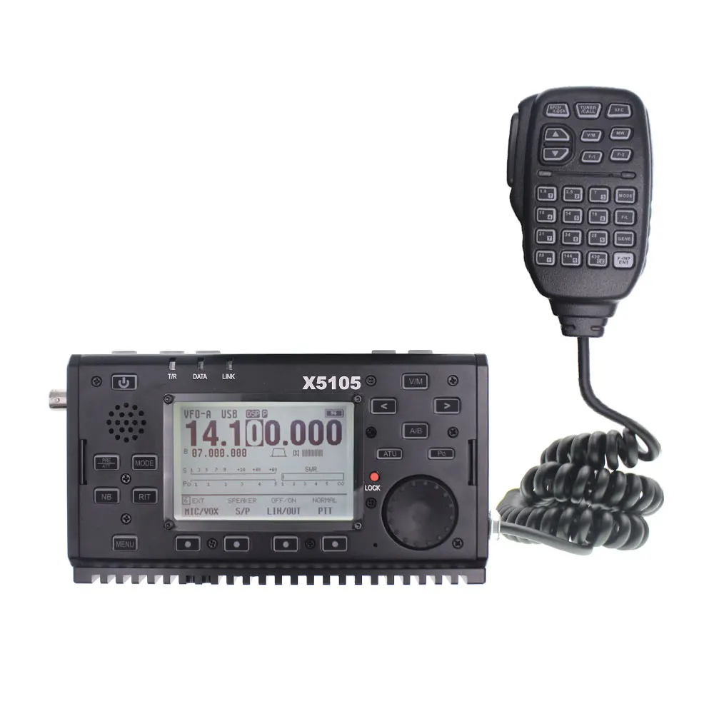 Уличная версия Xiegu X5105 кв приемопередатчик 0 5 30 МГц 50 54 Вт 3800 мАч с выходом IF все
