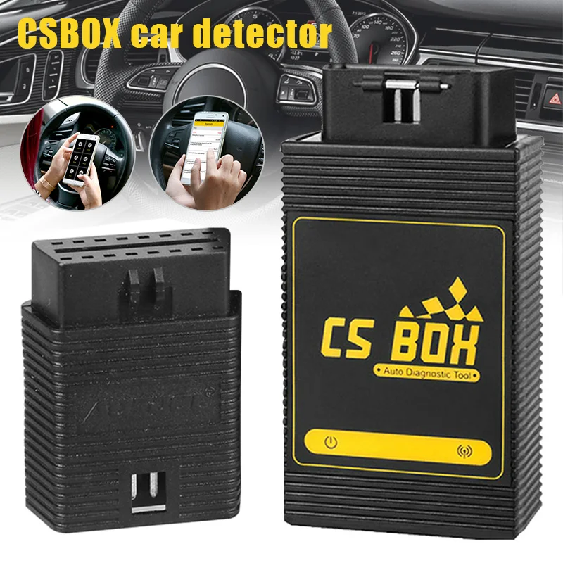 

CS BOX Автомобильный детектор OBD диагностическая Мультисистема WiFi подключение Android Launch PUO88
