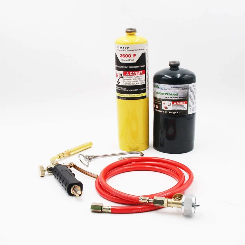 Пайка сварочный шланг фонарь MAPP пропан пайки с 1 6 М шланг|Сварочные горелки| |