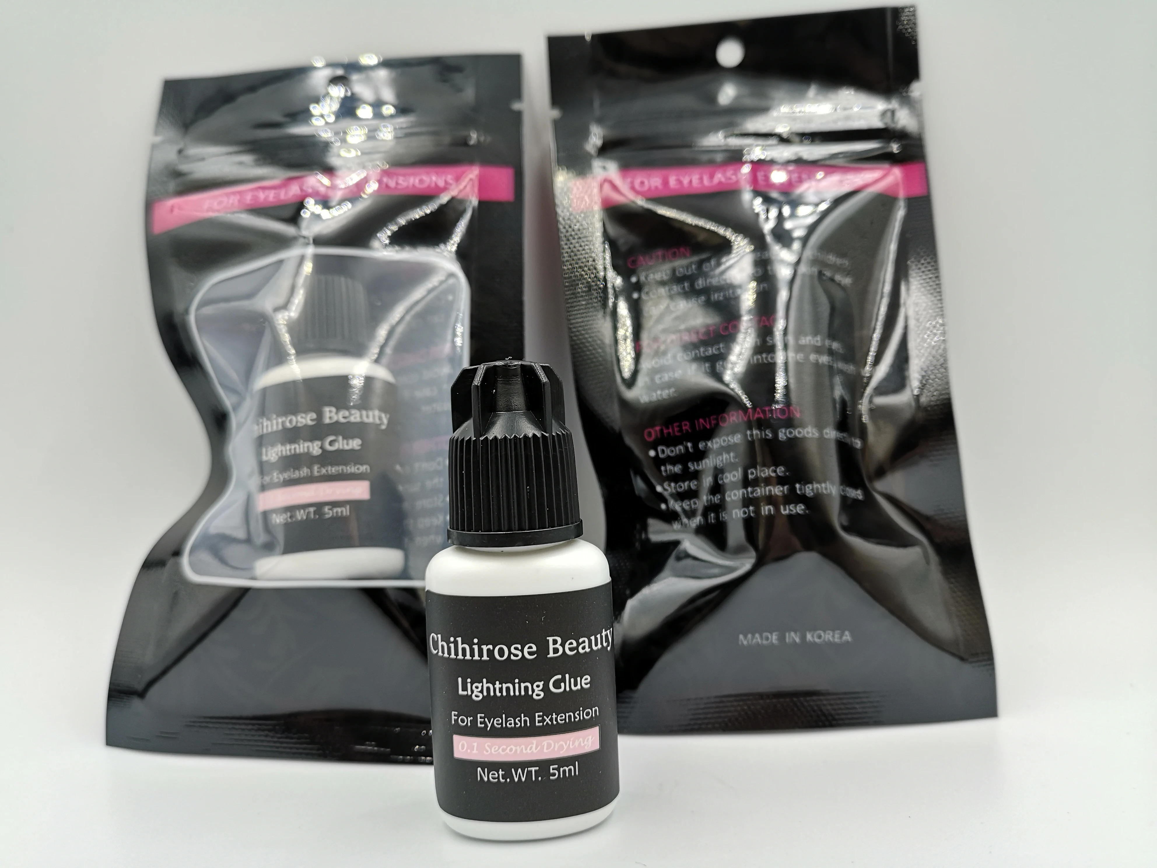 Бесплатная доставка 10 шт. Chihirose beauty быстросохнущий клей 0 1 сек индивидуальный для