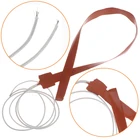 Силиконовая грелка 12 В, 50 Вт, маслостойкая, термический гибкий нагреватель, простая установка, 12x500 мм