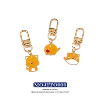 new creative cartoon animal keychain little tiger key ring pendant cute bag ornament key chain