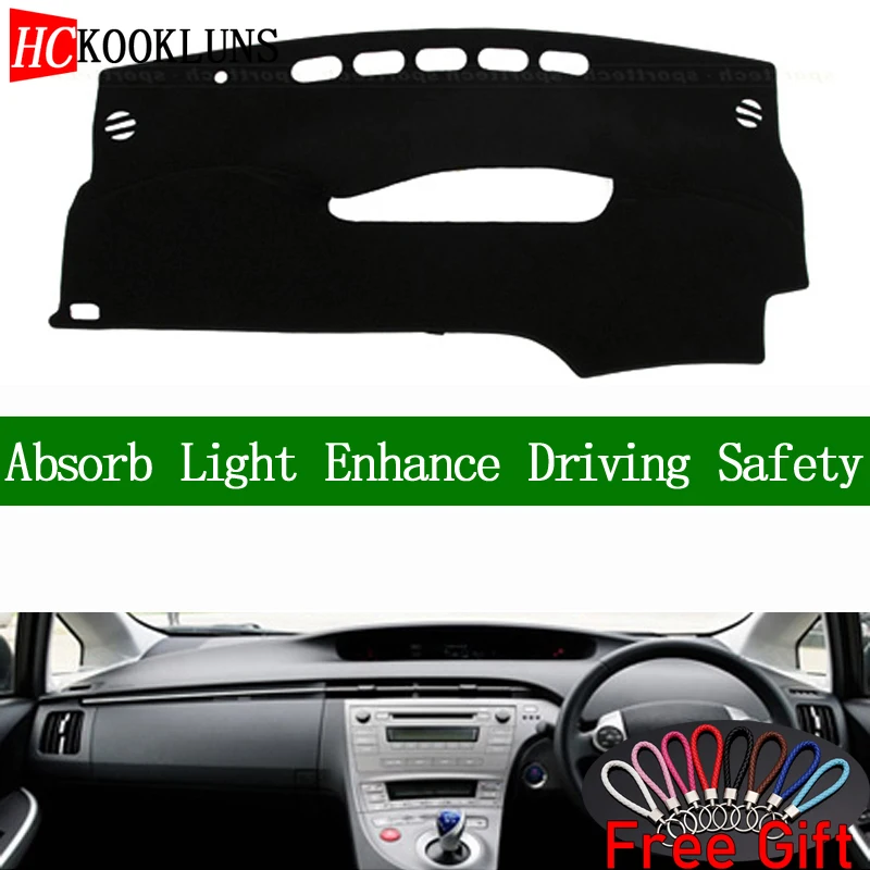

For Toyota Prius 2012 2013 Right Hand Drive Car Dashboard Cover Dash Mat Dash Board Pad Carpet Dashmat