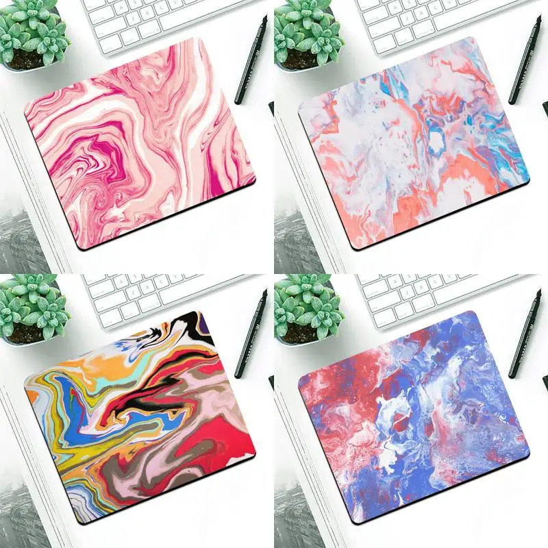 

Strata Liquid gamer play mats Mousepad Small Pads Rubber Mouse Mat MousePad Desk Gaming Mousepad Cup Mat