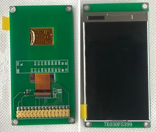 Цветной экран IPS 3 0 дюйма TFT LCD (16:9) 240*400 параллельный интерфейс (плата/без платы)|color