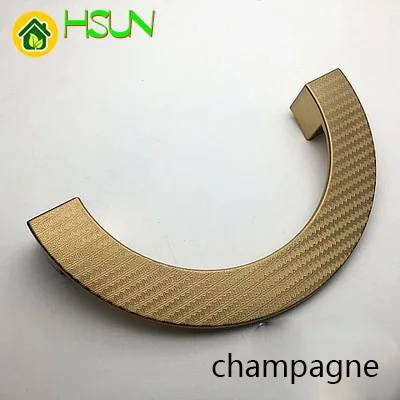 

Полукруглая дверь шкафа для обуви, минималистичное расстояние между отверстиями 96/128 мм, цвет черный, зеленый, красный, бронзовый