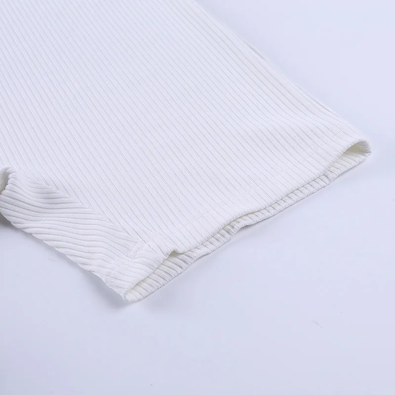 

Summer New Solid Color Slim Bodysuit Women Chest Curve Playsuit Casual Rompers