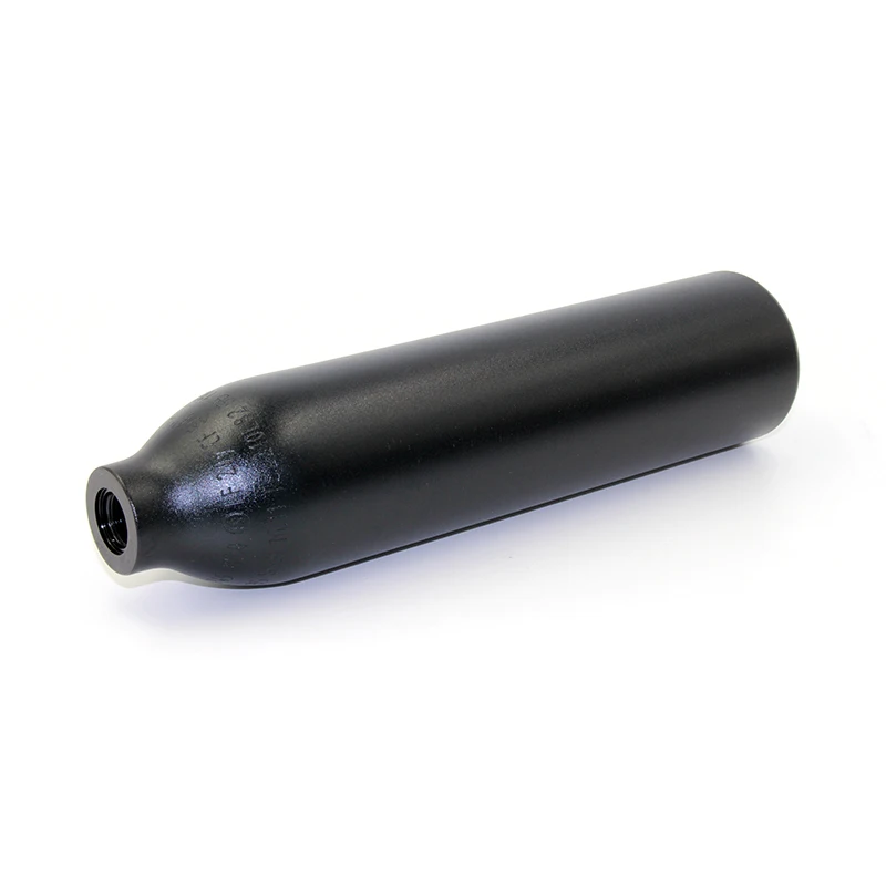 Пейнтбольный бак 0.35L/21CI PCP цилиндр 300Bar/4500psi алюминиевая воздушная бутылка черного
