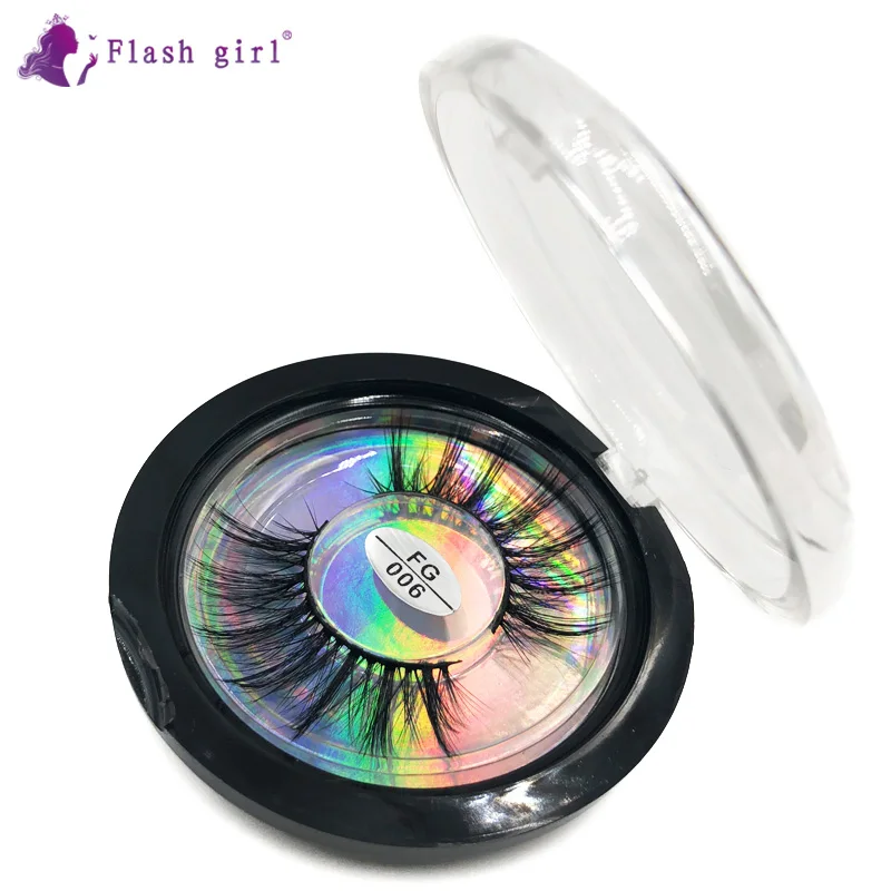 

FG006 High Quality 3D Mink EyeLashes Faux Mink Fluffy Soft Silk Volume False EyeLashes Extension Makeup Kit Cilios