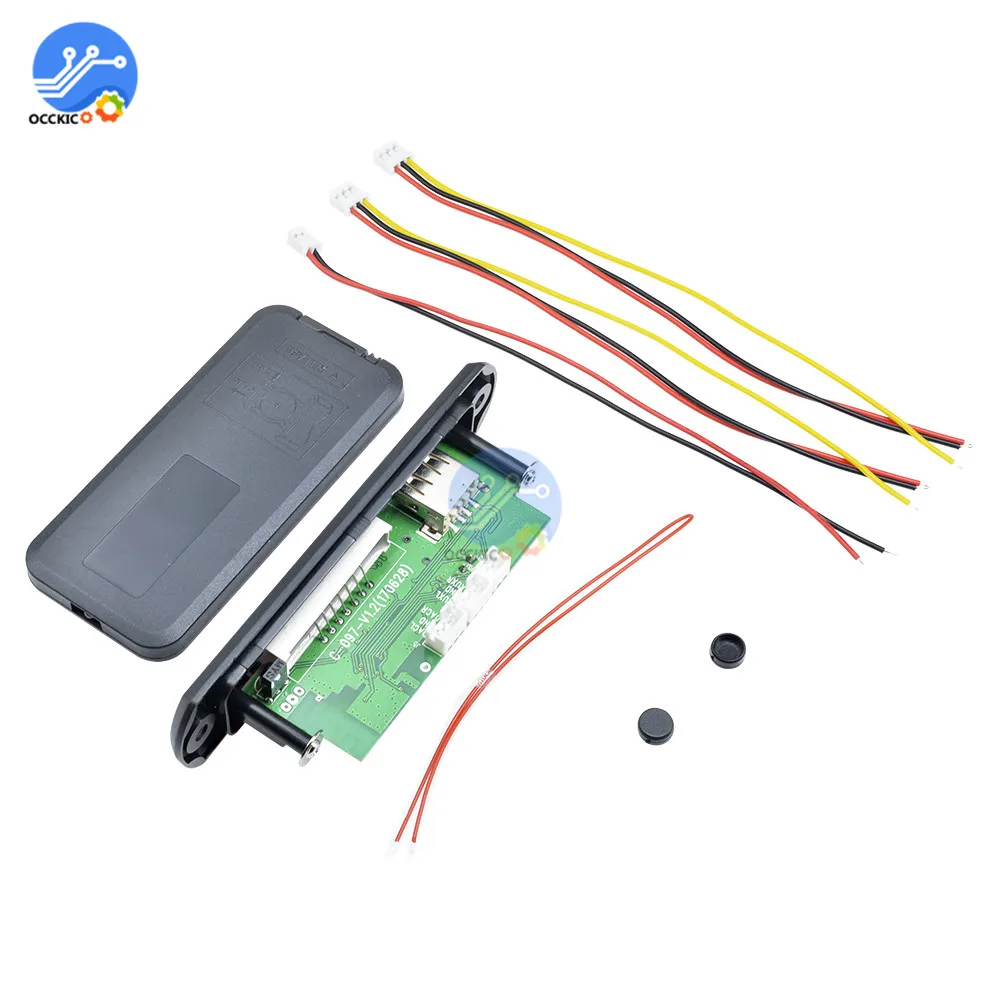 Bluetooth MP3 декодер плата FM аудио декодер модуль USB TF радио дистанционное управление SD музыкальный плеер Автомобильный беспроводной WMA decodificador