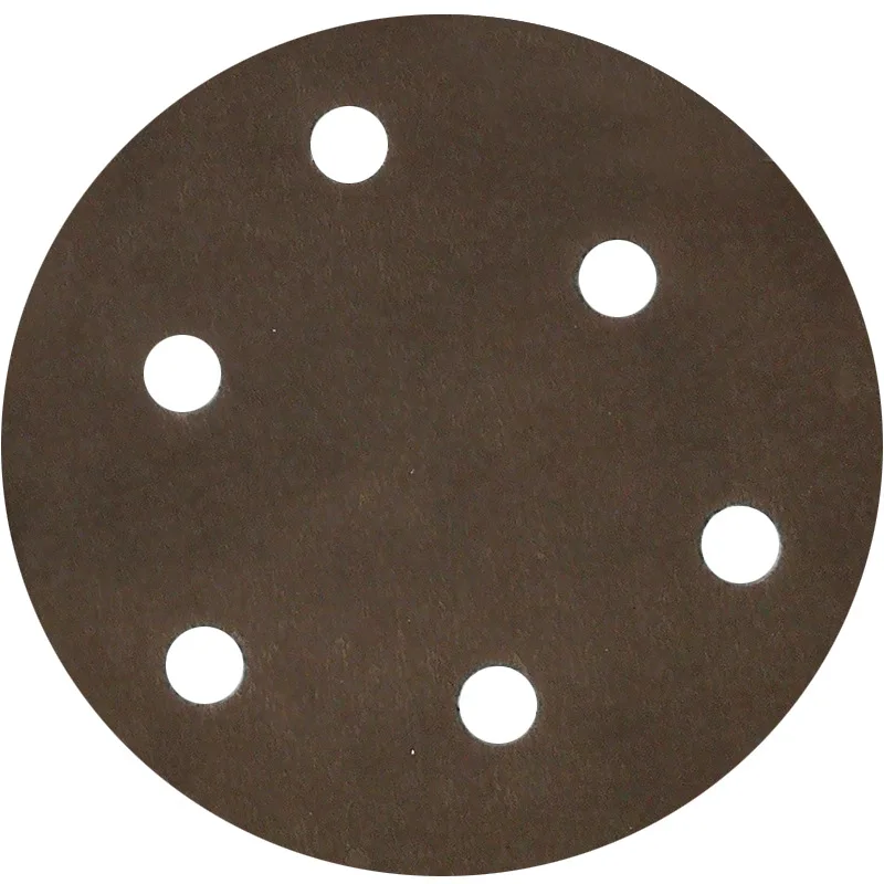 5 шт дюймов 6 диаметр отверстия 125 мм мягкая наждачная бумага тонкая шлифовальная