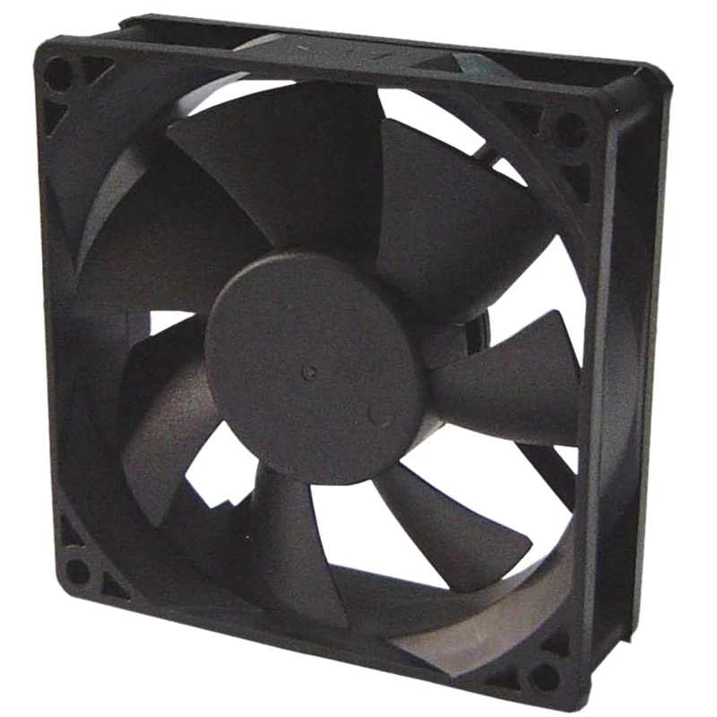 

Case Fan 80X80X25cm Silent High Air Volume Computer Cooling Fan 4Pin Plug for Desktop Computer Case