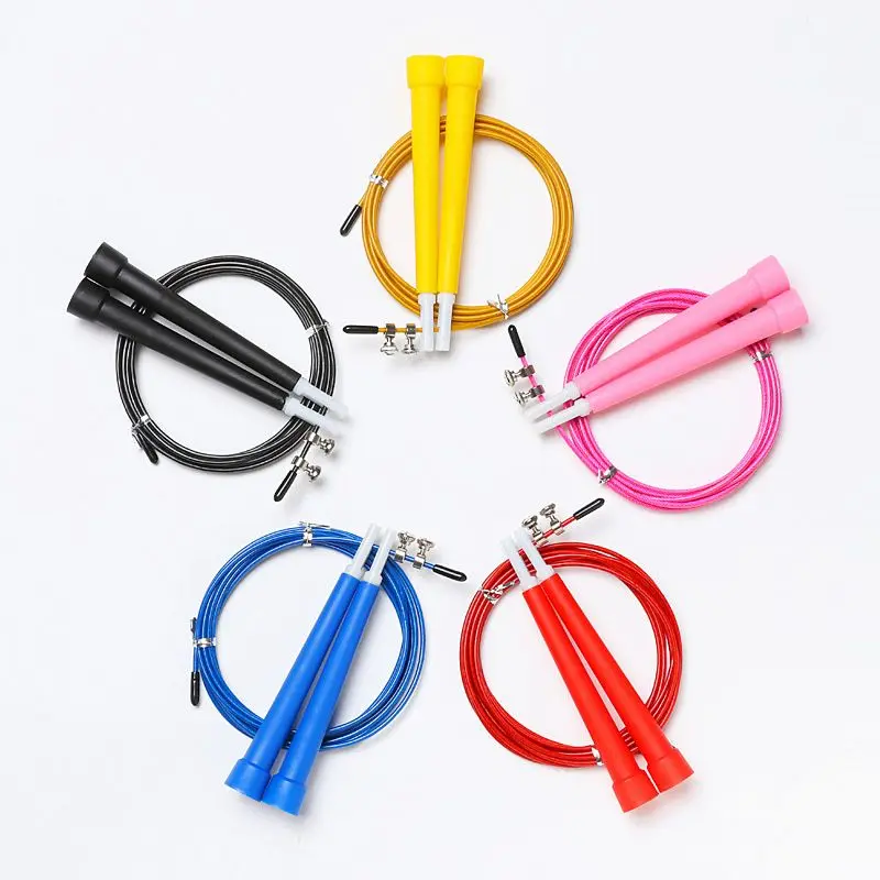 

10 pieces Plastic Kids Speed Skipping Rope Crossfit PVC Adjustable Fitness Muscle Boxing MMA Training