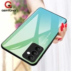Защитный чехол GerTong для Samsung Galaxy A22, A82, градиентный чехол из закаленного стекла для Galaxy A52, A82, A12, A42, A32
