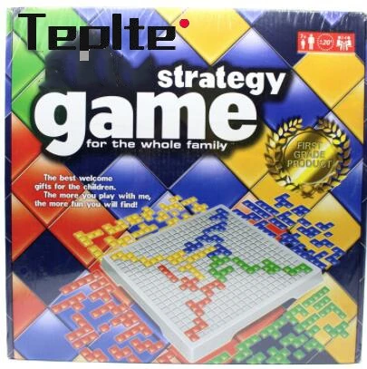 

Strategy Game Blokus Board Game Educational ToysSquares Game Easy To Play For Children Series indoor games Party Gift Kid