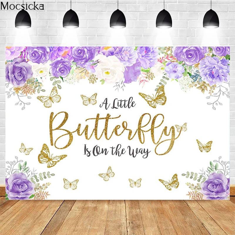 Фон для фотосъемки с бабочками