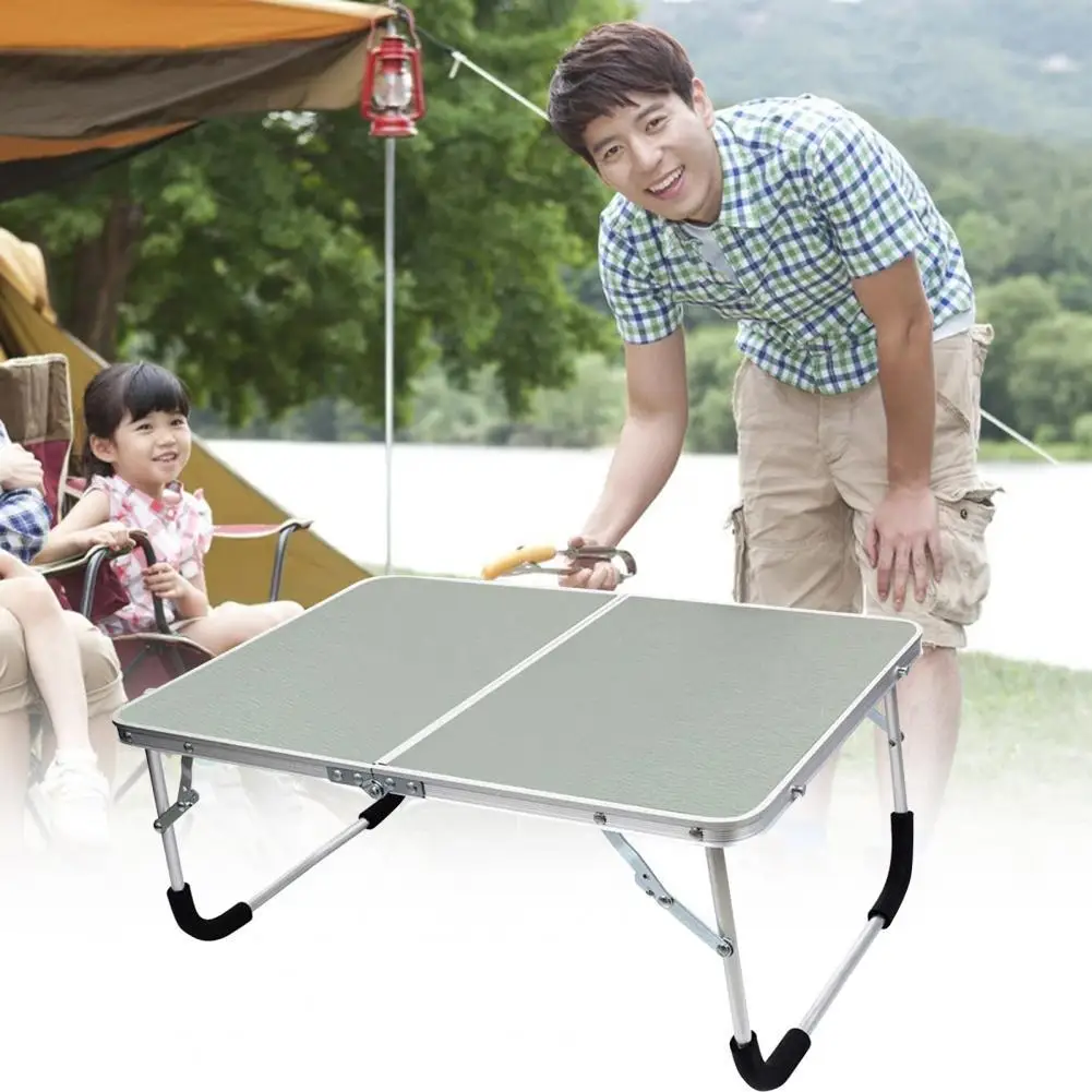 

Lightweight Picnic Folding Desk Portable Computer Table for Outdoor Camping