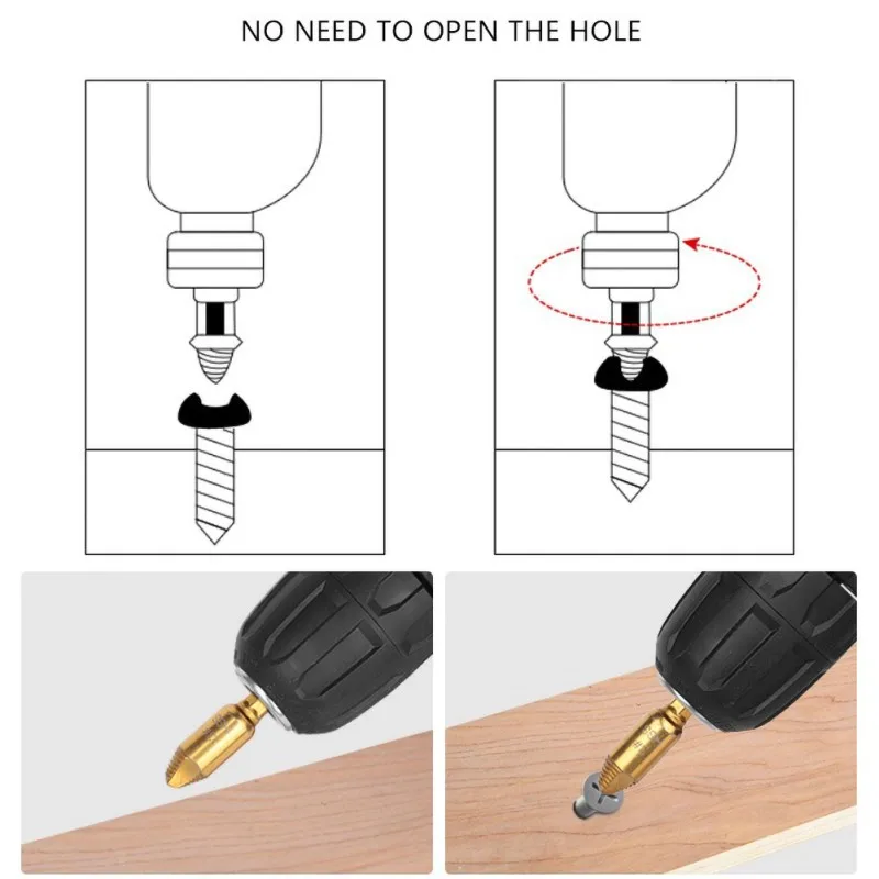 Набор сверл Mintiml с шестигранным винтом 5 шт. | Инструменты