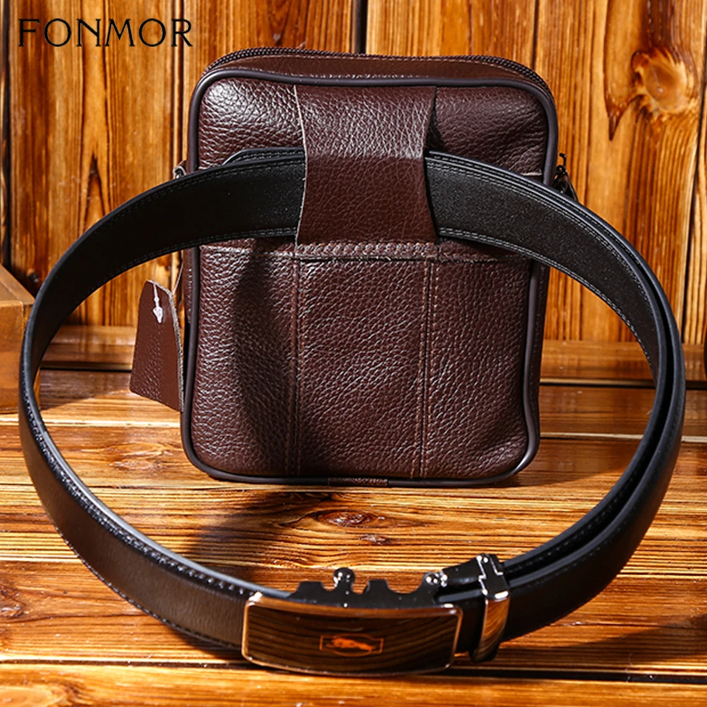 Мужские сумки мессенджеры Fonmor мужская сумка на плечо поясная молнии для мужчин