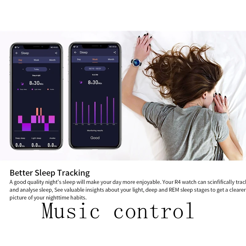 Смарт-часы R4 Android iOS функция напоминания о звонках пульсометр шагомер трекер сна