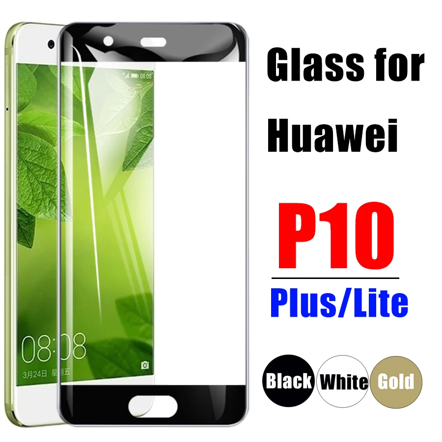 Для huawei p10 стеклянная Защитная пленка для экрана закаленное стекло i huavei huawey p 10 plus