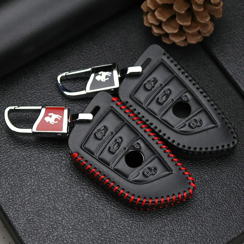 KUKAKEY чехол для ключей из натуральной кожи BMW X5 F15 X6 F16 X1 X3 1 2 5 7 серии G30 Авто Стайлинг