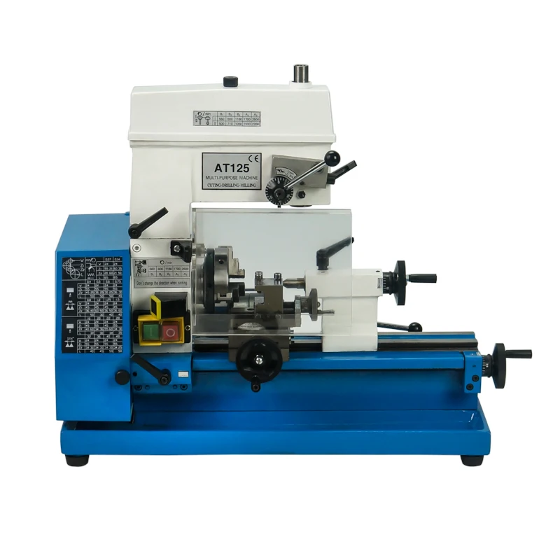 Household Milling Small Lathe Machine Tool Bench Multifunction AT125 Drilling |