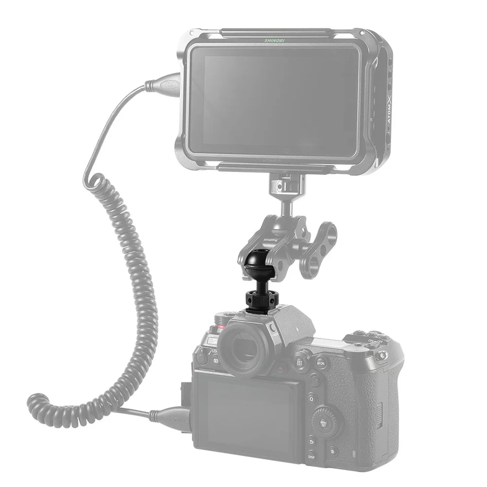 SmallRig БЫСТРОРАЗЪЕМНАЯ шарнирная Волшебная Rig сферическая головка с камерой с холодным башмаком 2383