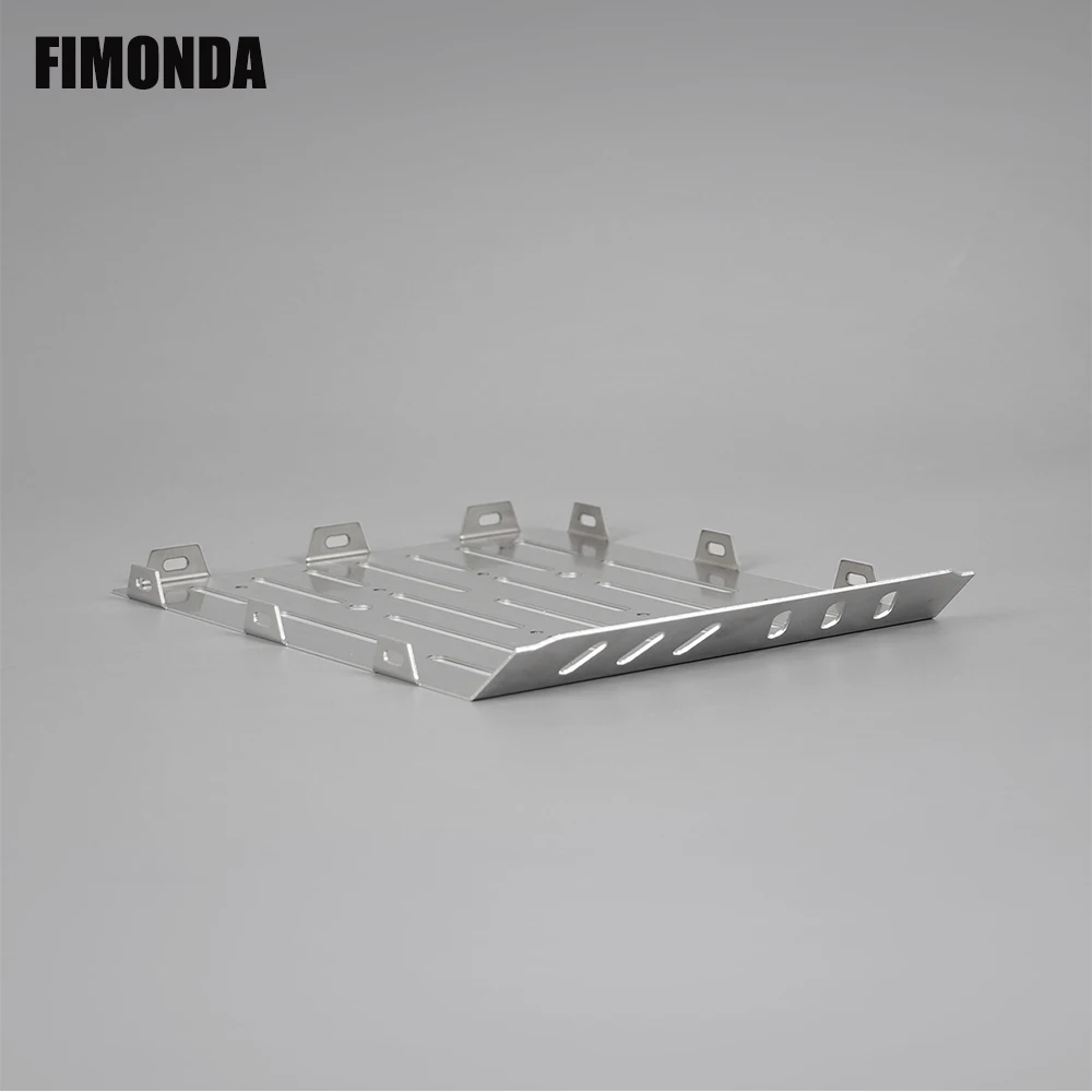 FIMONDA TRX 6 задняя пластина багажника из нержавеющей стали для 1/10 гусеничного