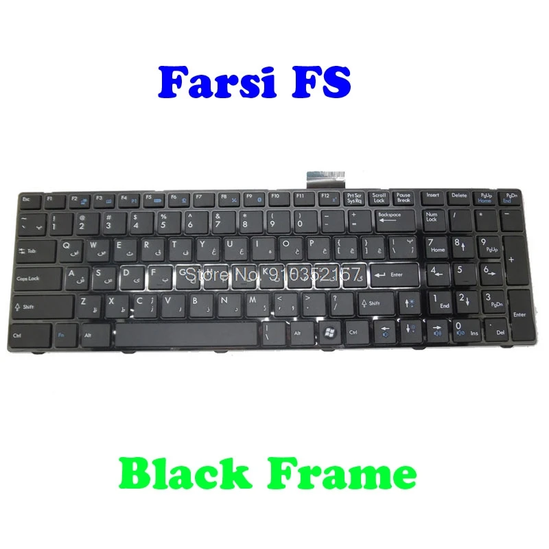 TR FS IT DM Keyboard For MSI GE60 GE70 GP60 GP70 2PE 2QE 2QF V139922CK1 S1N-3EIT2P1-SA0 S1N-3EFS281-SA0 S1N-3EDK2J1-SA0 Denmark