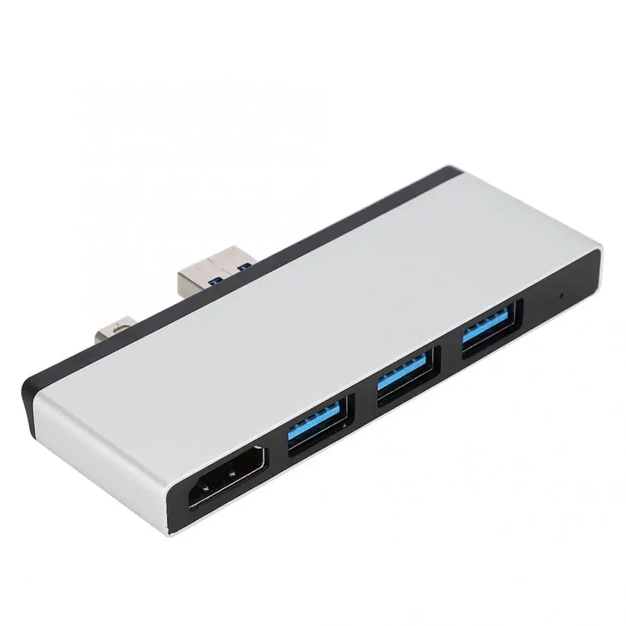 Docking Station Aluminum Alloy Expansion Dock Accessories USB 3.0 for Surface Pro 4/5/6 | Компьютеры и офис