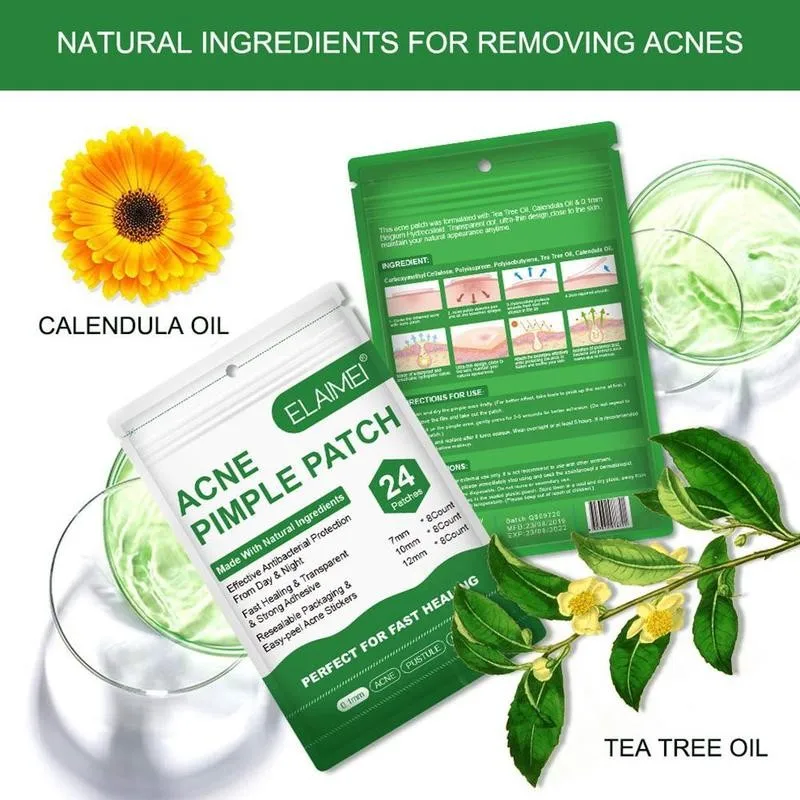 24pcs/sheet Acne Pimple Patch Effectively Treatment Face Skin Blemish Master Invisible Remover Acnes Mask Stickers Beauty Tool