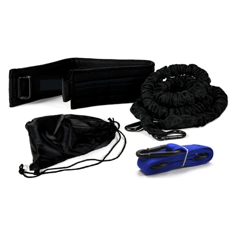 

Elastic Resistance Band Bungee Fitness Speed Trainer For Agility Running Training Sprint Workout Latex Gym Rope Sport Equipment