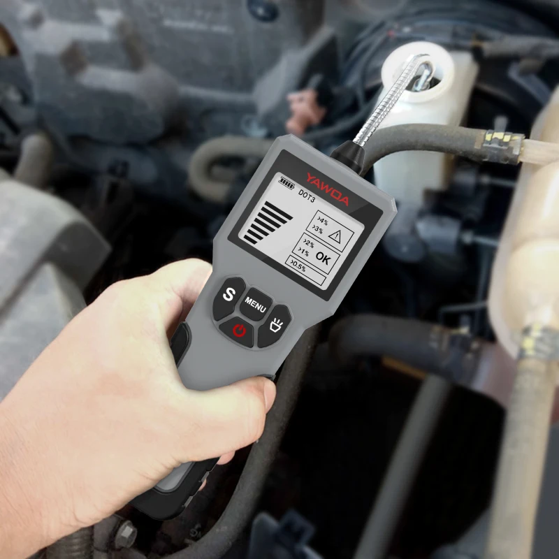 

Auto Car Diagnostic-tool Liquid Testing Brake Fluid Tester Pen Check Car Crake Oil Quality LED Indicator Display For Car Care