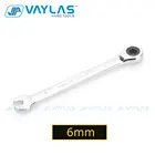 Комбинированный гаечный ключ VAYLAS, гаечный ключ с фиксированной головкой и трещоткой 72T и открытым концом с высоким крутящим моментом, ручной инструмент для ремонта зеркала