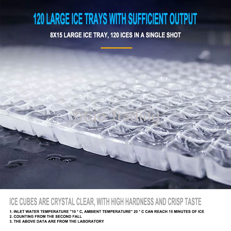 Коммерческая интегрированная льдогенератор с воздушным охлаждением 150 кг