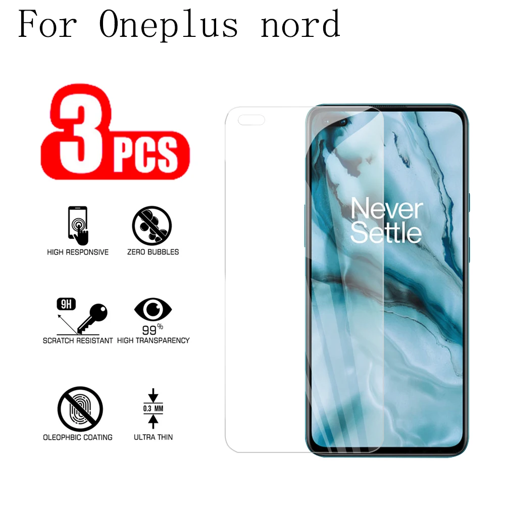 

Пленка для экрана из закаленного стекла для Oneplus nord, 3 шт.