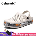 CcharmiX męskie drewniaki Camo 2020 nowe męskie sandały letnie klapki plażowe mężczyźni Outdoor Casual Men sandały buty do wody męskie duże rozmiary