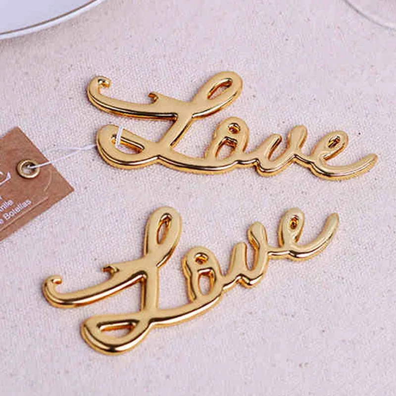 Love Letter Beer Bottle Opener Guest Gift Party Wedding Favor Kitchen Gadgets | Дом и сад