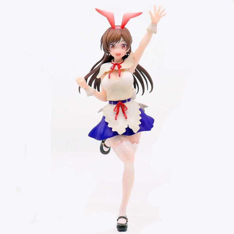 

18cm/BANDAI Original Anime Diamond Chizuru Kanokari Mizuhara Chizuru Sakurasawa Sumi PVC Action Figure Model Toys Banpresto