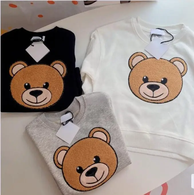 Розничная продажа новый детский модный топ с мультипликационным рисунком милые