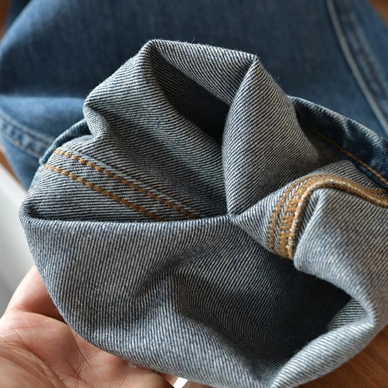 

Woman Jeans Solid Color High Waist Wide Leg Denim Long Trouser Streetwear Vintage Fashion Straight Pant Female Summer 2021 New