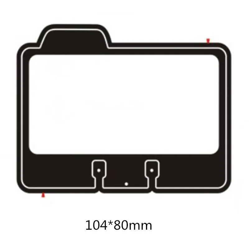 Ufurty 10,4*8 см memory dex Rolodex фон прямоугольная рамка для фото крафт карты металлические Вырубные штампы для скрапбукинга тиснение DIY