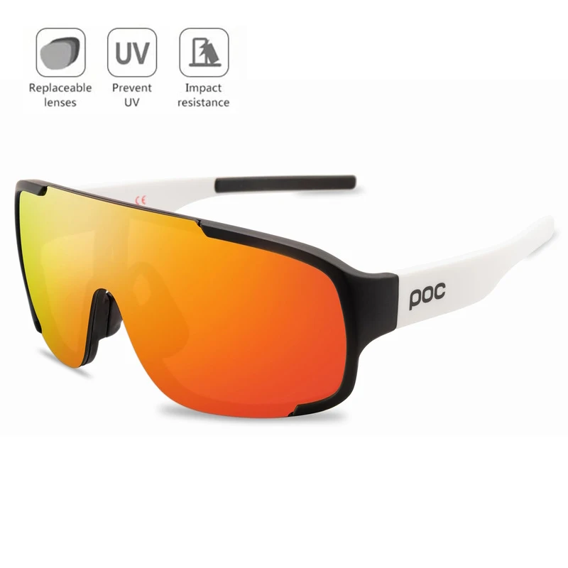 Очки с 4 линзами для мужчин и женщин поляризационные спортивные горных